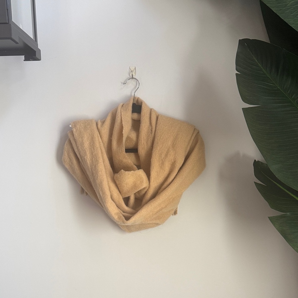GAP Cozy Tan Infinity Scarf